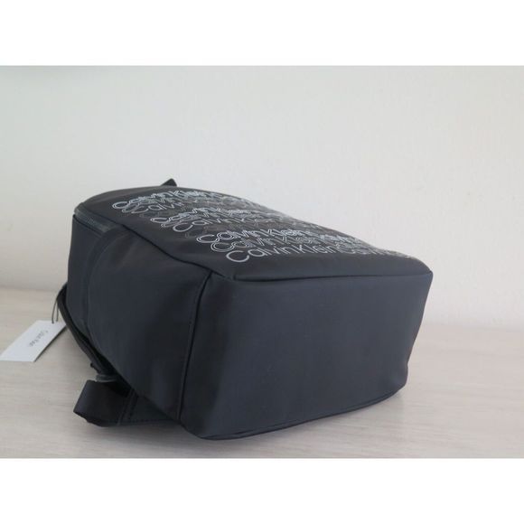 Calvin Klein H1GKECT3 Unisex Large Black Signature Ombre Nylon Backpack $160 - Picture 6 of 12